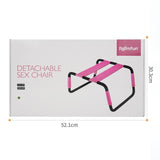 Sex Chair Adjustable Height Pink PU Seat - Adult Toys