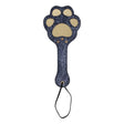Sex & Mischief Cougar Paw Paddle - Navy Blue/Gold Spanking Paddle - BONDAGE - TOYS