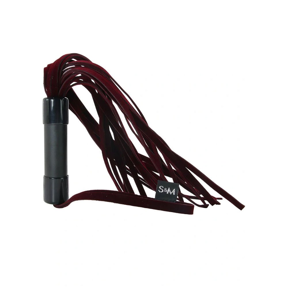 Sex & Mischief Enchanted Flogger - Red/Black - BONDAGE - TOYS
