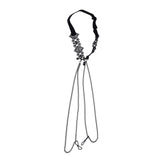 Sex & Mischief Lace Collar with Nipple Ties - BONDAGE - TOYS