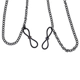 Sex & Mischief Lace Collar with Nipple Ties - BONDAGE - TOYS