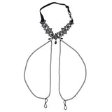 Sex & Mischief Lace Collar with Nipple Ties - BONDAGE - TOYS