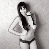 Sex & Mischief Noir Whip - Black 40 cm Rubber Whip - BONDAGE - TOYS