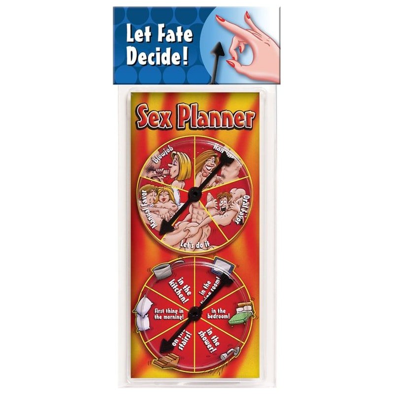 Sex Planner Spinner Game - Adult Toys