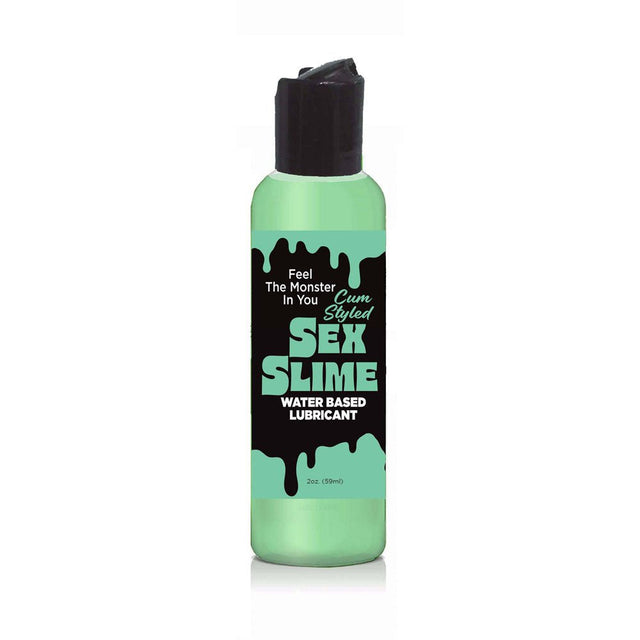 Sex Slime Cum Style Creature Lube - Green 60 ml - LOTIONS & LUBES
