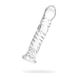 Sexus Glass Dildo Clear 16cm - Adult Toys