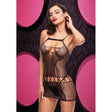 Sexy Fishnet Mini Dress - Lingerie