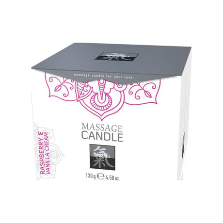 Shiatsu Massage Candle Raspberry Vanilla - Lotions & Potions