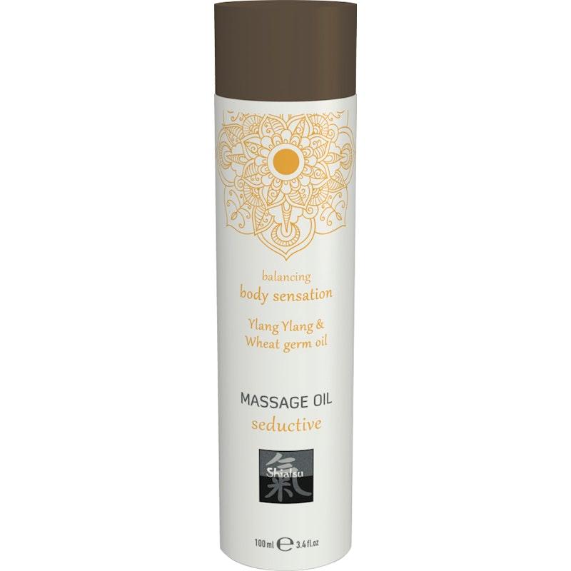 Shiatsu Massage Oil Seductive Ylang Ylang And Wheat Germ Oil 100ml - Naughty by Nature Adult Store