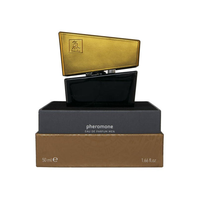 Shiatsu Pheromone Eau De Parfum Men - Grey - Pheromone Fragrance for Men - 50 ml - LOTIONS & LUBES