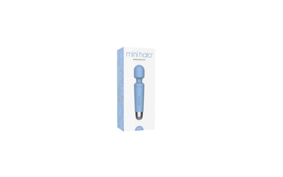 Shibari Mini Halo Wireless 20X Powder Blue - Naughty by Nature Adult Store