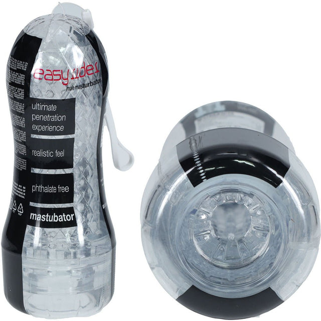 SHOTS Easy Rider - Clear - Clear Vagina Stroker - MASTURBATORS