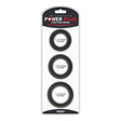 Silicone 3 Pc Cock Ring Set - Naughty by Nature Adult Store