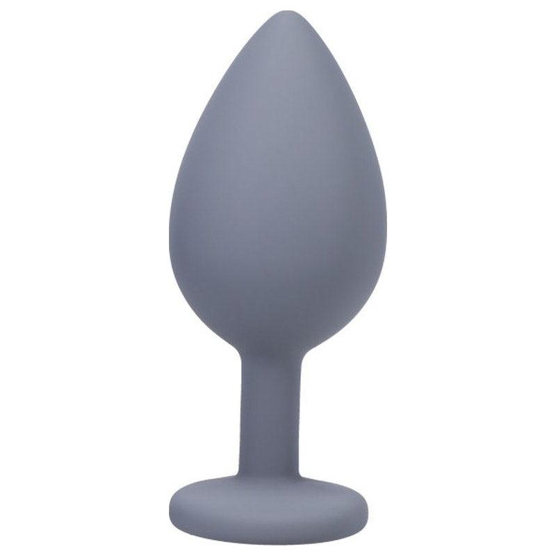 Silicone Anal Trainer Set 3 Pc Grey - Adult Toys