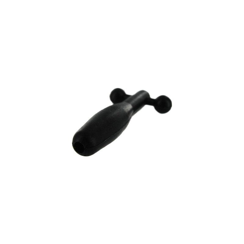 Silicone Cum - Thru Barbell Penis Plug - Adult Toys