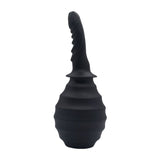 Silicone Ribbed Anti - Backflow Douche 310ml - Adult Toys