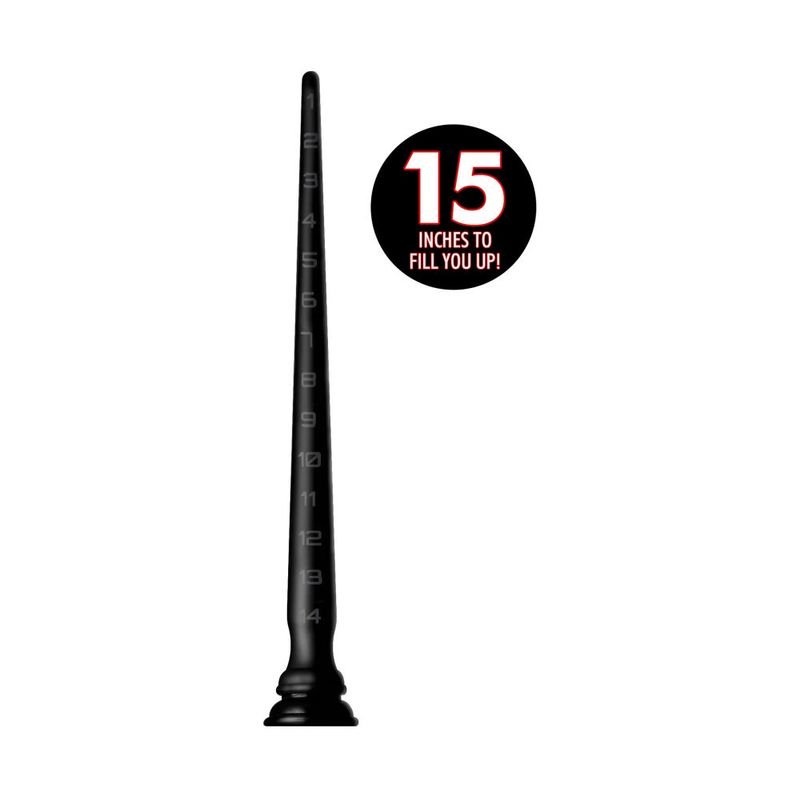 Silicone Tapered Hose 15in - Adult Toys