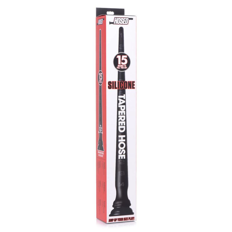 Silicone Tapered Hose 15in - Adult Toys
