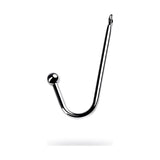 Silver Metal Anal Hook w Ball - Adult Toys