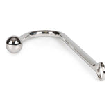 Sinner Metal Anal Bondage Hook with Ball – Temperature Play Tool - Adult Toys