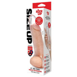 Size Up 2 Inch See - Thru Penis Extender with Ball Loop - Clear 5 cm (2'') Penis Extension Sleeve - SLEEVES