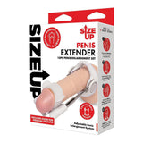 Size Up Penis Extender - White Penis Extender Kit - 10 Piece Set - PUMPS