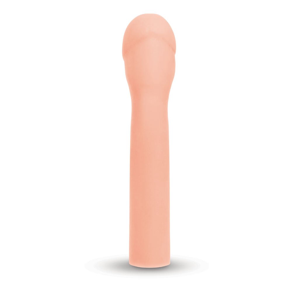 Size Up Realistic 3'' Penis Extender - Flesh 7.6 cm (3'') Penis Extension Sleeve - SLEEVES