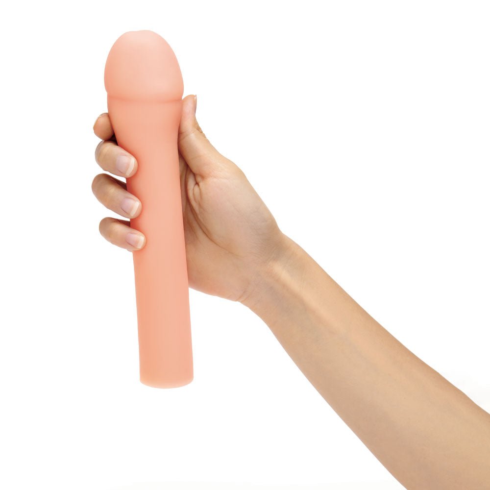 Size Up Realistic 3'' Penis Extender - Flesh 7.6 cm (3'') Penis Extension Sleeve - SLEEVES