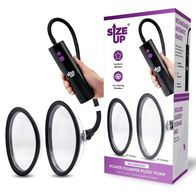 Size Up Rechargeable Power Plumper Pussy Pump - PUMPS