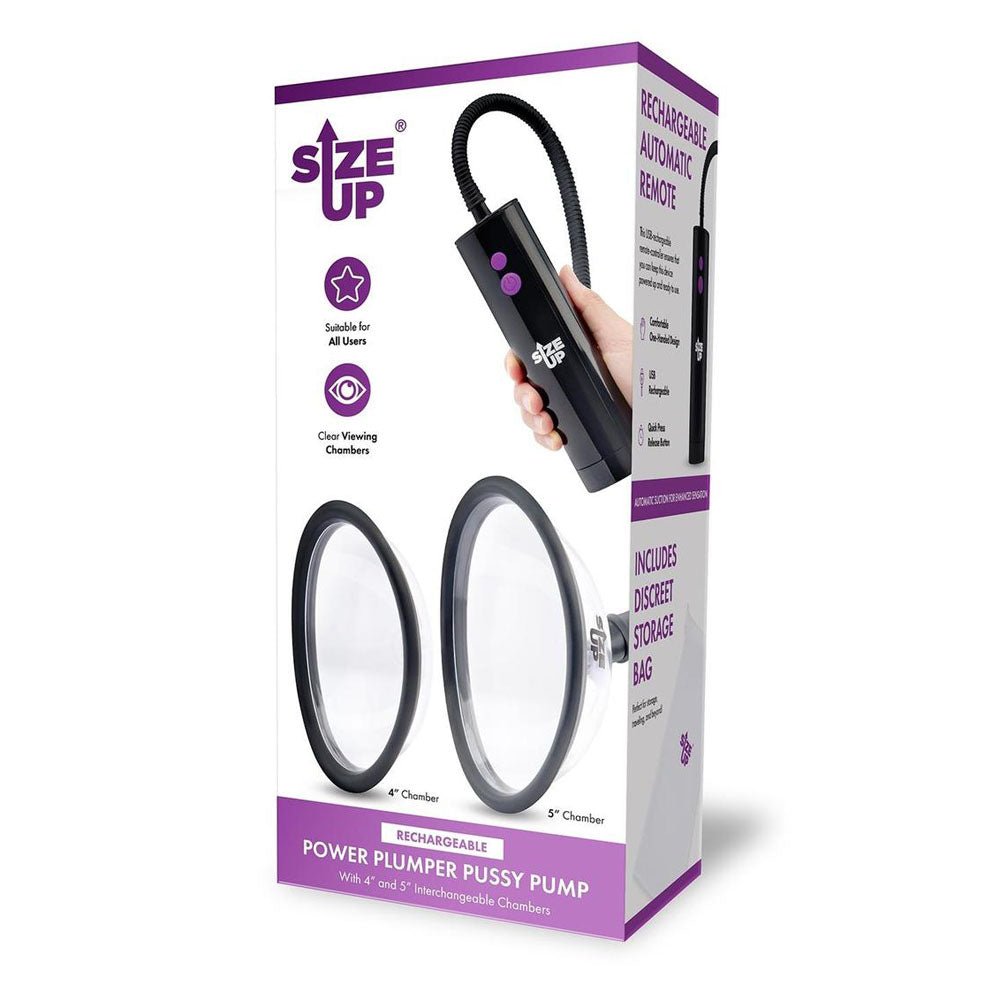 Size Up Rechargeable Power Plumper Pussy Pump - PUMPS