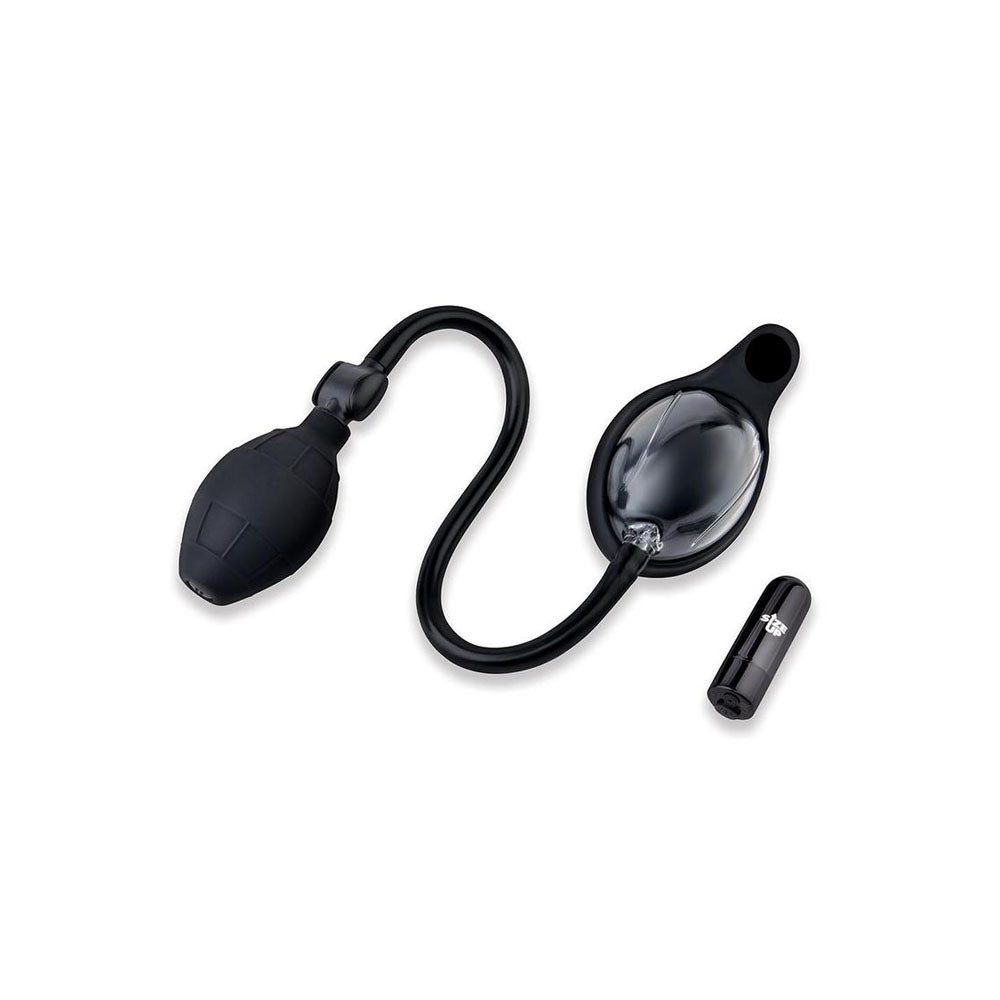 Size Up USB Rechargeable Vibrating Mini Vaginal And Clitoral Pump Clear - PUMPS