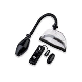 Size Up Vibrating Pussy Pump Clear Vibrating Vagina Pump - PUMPS