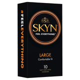 SKYN Large Condoms 10 Pc - Lotions & Potions