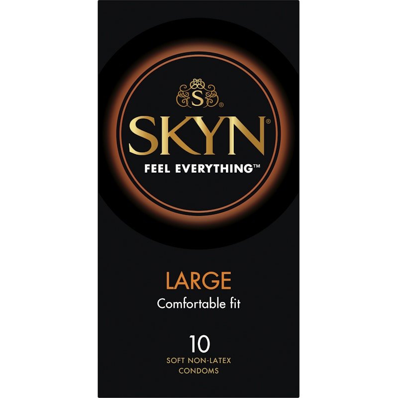 SKYN Large Condoms 10 Pc - Lotions & Potions