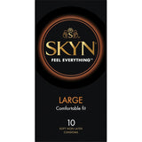SKYN Large Condoms 10 Pc - Lotions & Potions