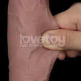 Sliding Skin Pro Dual Layer Silicone Dong 10in - Adult Toys - Naughty by Nature Adult Store
