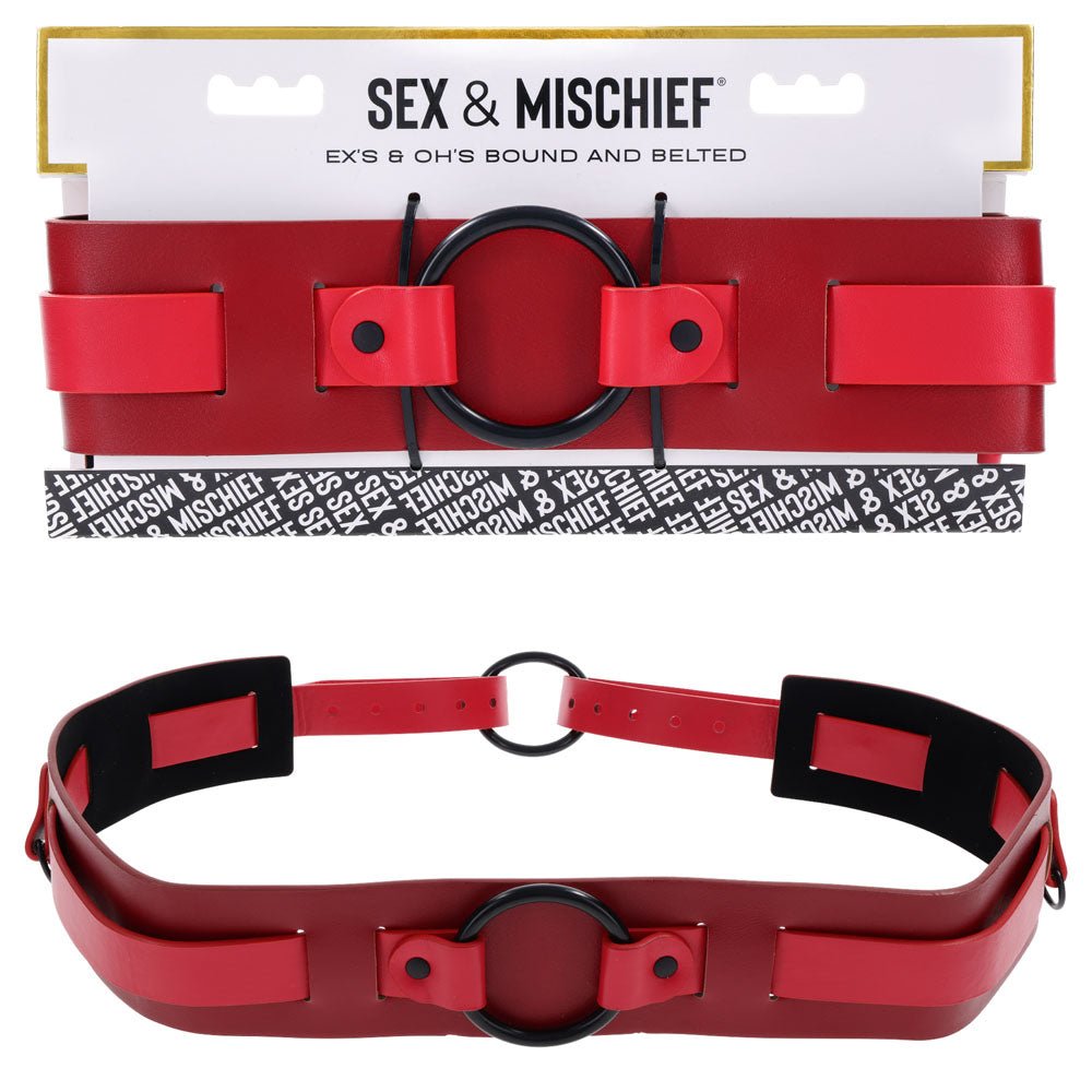 S&M Exs & Ohs Bound and Belted - BONDAGE - TOYS
