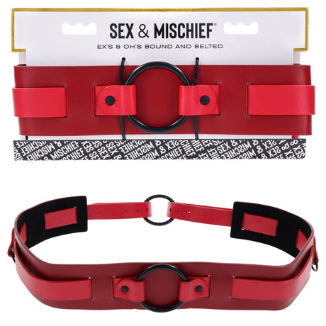 S&M Exs & Ohs Bound and Belted - BONDAGE - TOYS