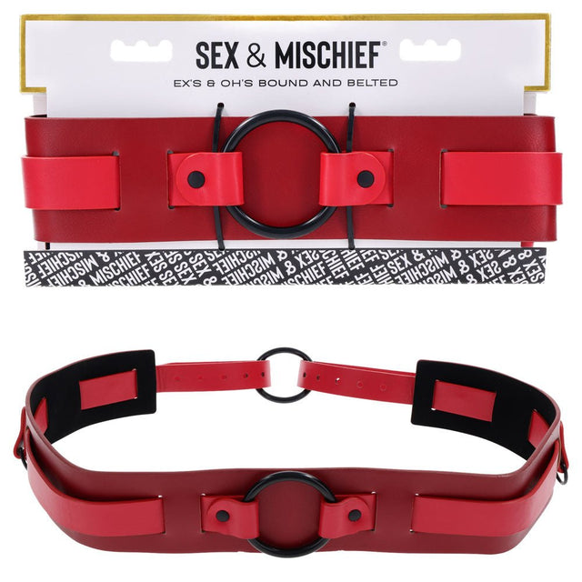 S&M Exs & Ohs Bound and Belted - BONDAGE - TOYS