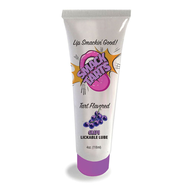 Smack Tarts - Sour Grape - Flavoured Lubricant - 120 ml Tube - LOTIONS & LUBES