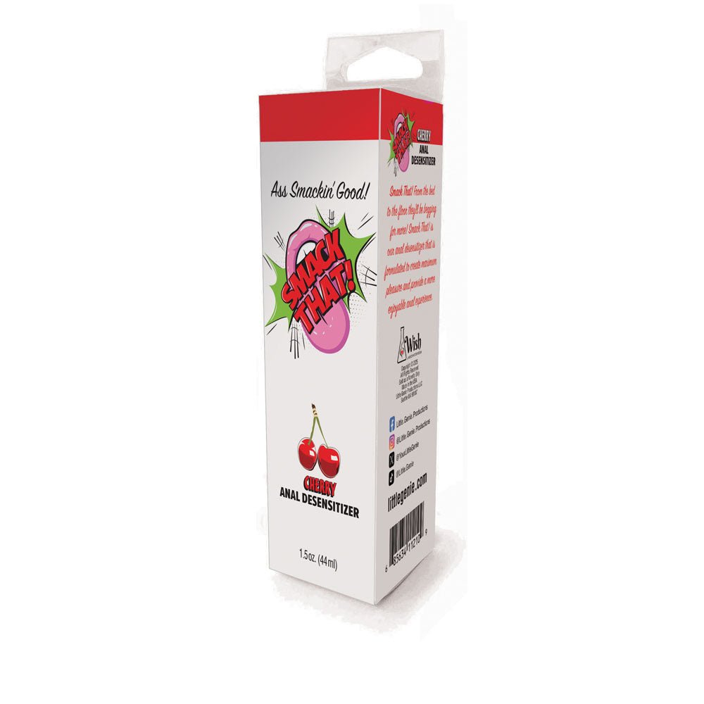Smack That! Anal Desensitiser - Cherry - Cherry Flavoured - Naughty by Nature Adult Store