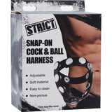 Snap - On Cock And Ball Harness - Adult Toys