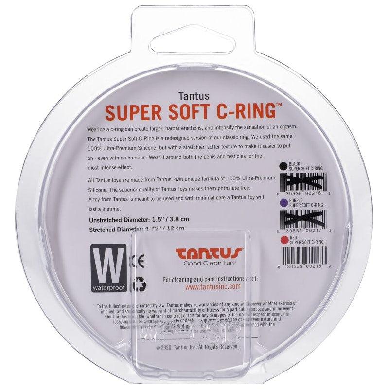 Soft C-Ring Crimson - Naughty by Nature Adult Store