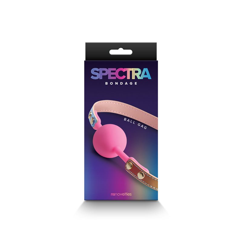 Spectra Bondage Ballgag - Rainbow - BONDAGE - TOYS
