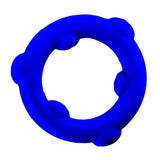 Spinner Silicone Ring Blue - Naughty by Nature Adult Store