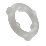 Spinner Silicone Ring Clear - Naughty by Nature Adult Store