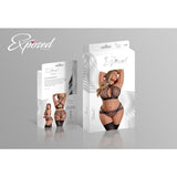 Split Crotch Boy Short Raspberry - Lingerie