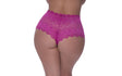 Split Crotch Boy Short Raspberry - Lingerie