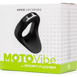 Sport Fucker MOTOVibe APEX Vibrating Cockring – Rechargeable Silicone - Adult Toys