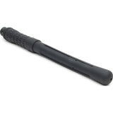 Sport Fucker PowerShot Nozzle – 10in Black Platinum Silicone Douching Tip - Adult Toys